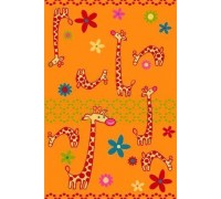 Agnella Ковер детский FUNKY Giraffe a apricot