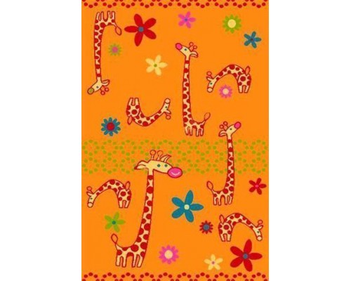 Agnella Ковер детский FUNKY Giraffe a apricot