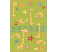 Agnella Ковер детский FUNKY Giraffe a lime