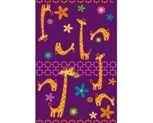 Agnella Ковер детский FUNKY Giraffe a violet