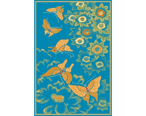 Agnella Ковер Fryz-N Nesi light blue