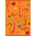 Agnella Ковер Funky Giraffe a apricot