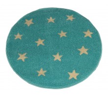 Agnella Ковер Funky Top Круг Starf blue