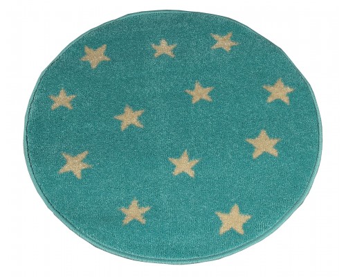 Agnella Ковер Funky Top Круг Starf blue Agnella Ковер Funky Top Круг Starf blue