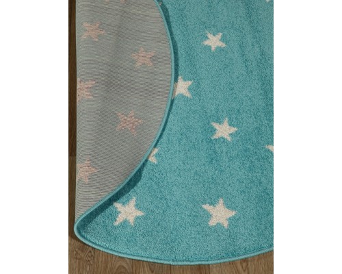 Agnella Ковер Funky Top Круг Starf blue Agnella Ковер Funky Top Круг Starf blue