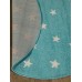 Agnella Ковер Funky Top Круг Starf blue