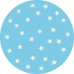 Agnella Ковер Funky Top Круг Starf blue