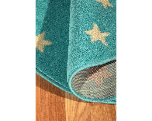 Agnella Ковер Funky Top Круг Starf blue Agnella Ковер Funky Top Круг Starf blue