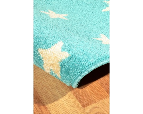Agnella Ковер Funky Top Круг Starf blue Agnella Ковер Funky Top Круг Starf blue