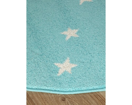 Agnella Ковер Funky Top Круг Starf blue Agnella Ковер Funky Top Круг Starf blue
