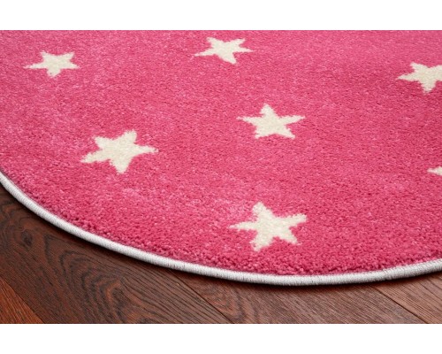 Agnella Ковер Funky Top Круг Starf pink Agnella Ковер Funky Top Круг Starf pink