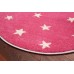 Agnella Ковер Funky Top Круг Starf pink