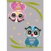 Agnella Ковер Funky Top Owl grey
