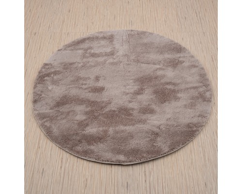 Raschel carpet Ковер турецкий Chic круг 1000A BROWN_3000 Raschel carpet Ковер турецкий Chic круг 1000A BROWN_3000