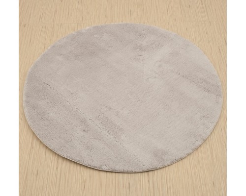 Raschel carpet Ковер турецкий Chic круг 1000A SILVER_5001 Raschel carpet Ковер турецкий Chic круг 1000A SILVER_5001