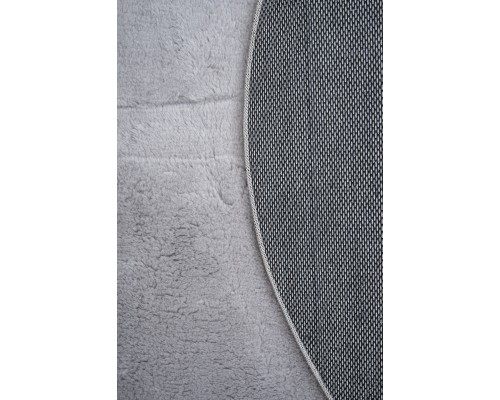 Raschel carpet Ковер турецкий Chic круг 1000A SILVER_5001 Raschel carpet Ковер турецкий Chic круг 1000A SILVER_5001