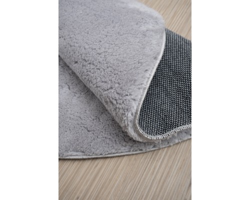 Raschel carpet Ковер турецкий Chic круг 1000A SILVER_5001 Raschel carpet Ковер турецкий Chic круг 1000A SILVER_5001