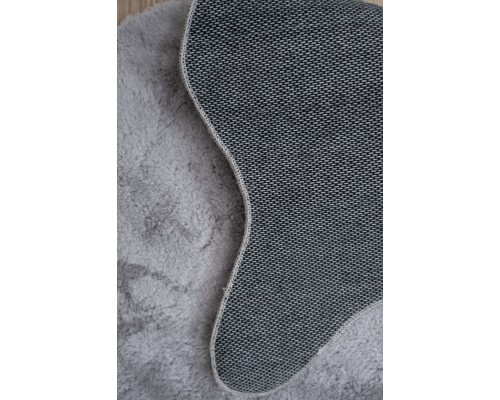 Raschel carpet Ковер турецкий Chic шкура 1000A SILVER_5001