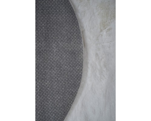 Raschel carpet Ковер турецкий Krolik круг 1000A T1120_CREAM