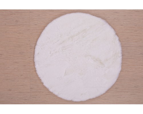 Raschel carpet Ковер турецкий Krolik круг 1000A T1120_CREAM
