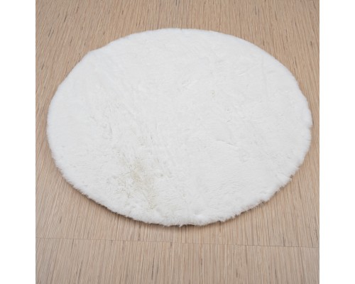Raschel carpet Ковер турецкий Krolik круг 1000A T1120_CREAM