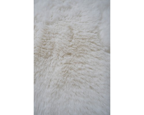 Raschel carpet Ковер турецкий Krolik круг 1000A T1120_CREAM