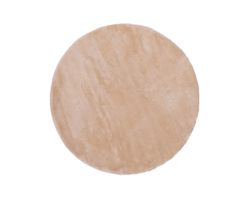 Raschel carpet Ковер турецкий Krolik круг 1000A T2408_BEIGE Raschel carpet Ковер турецкий Krolik круг 1000A T2408_BEIGE
