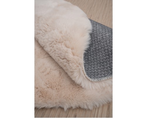 Raschel carpet Ковер турецкий Krolik круг 1000A T2408_BEIGE Raschel carpet Ковер турецкий Krolik круг 1000A T2408_BEIGE