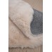 Raschel carpet Ковер турецкий Krolik круг 1000A T2408_BEIGE