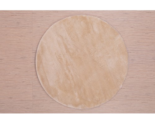 Raschel carpet Ковер турецкий Krolik круг 1000A T2408_BEIGE Raschel carpet Ковер турецкий Krolik круг 1000A T2408_BEIGE