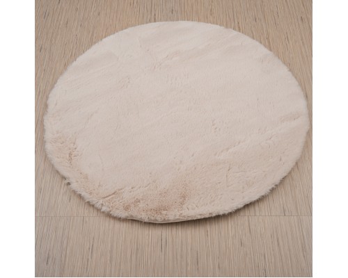 Raschel carpet Ковер турецкий Krolik круг 1000A T2408_BEIGE Raschel carpet Ковер турецкий Krolik круг 1000A T2408_BEIGE