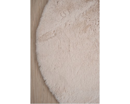 Raschel carpet Ковер турецкий Krolik круг 1000A T2408_BEIGE Raschel carpet Ковер турецкий Krolik круг 1000A T2408_BEIGE