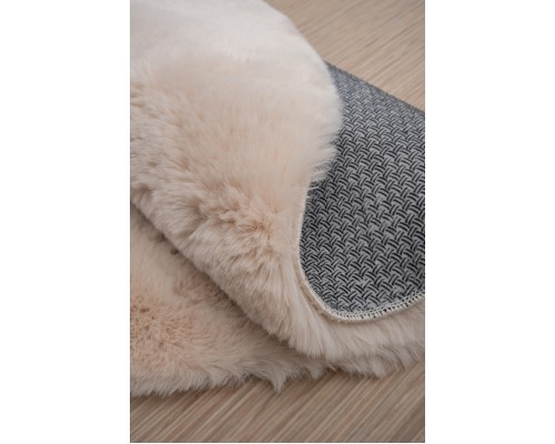 Raschel carpet Ковер турецкий Krolik круг 1000A T2408_BEIGE Raschel carpet Ковер турецкий Krolik круг 1000A T2408_BEIGE