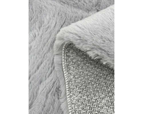 Raschel carpet Ковер турецкий Krolik круг 1000A T9082_GREY Raschel carpet Ковер турецкий Krolik круг 1000A T9082_GREY
