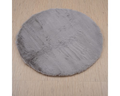 Raschel carpet Ковер турецкий Krolik круг 1000A T9082_GREY Raschel carpet Ковер турецкий Krolik круг 1000A T9082_GREY