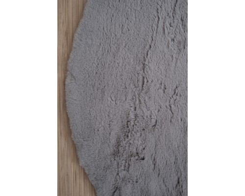 Raschel carpet Ковер турецкий Krolik круг 1000A T9082_GREY Raschel carpet Ковер турецкий Krolik круг 1000A T9082_GREY