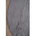 Raschel carpet Ковер турецкий Krolik круг 1000A T9082_GREY