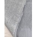 Raschel carpet Ковер турецкий Krolik круг 1000A T9082_GREY