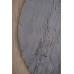 Raschel carpet Ковер турецкий Krolik круг 1000A T9082_GREY
