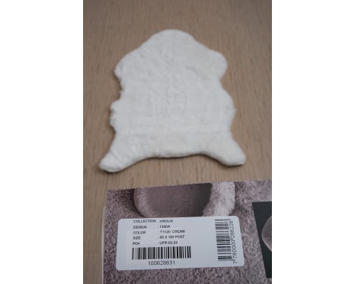 Raschel carpet Ковер турецкий Krolik шкура 1000A T1120_CREAM Raschel carpet Ковер турецкий Krolik шкура 1000A T1120_CREAM