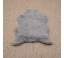 Raschel carpet Ковер турецкий Krolik шкура 1000A T9082_GREY