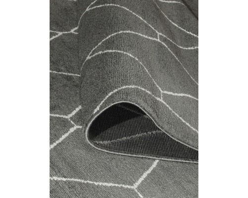 Devos caby Ковер бельгийский Ambiance 81228 Anthracite-Silver