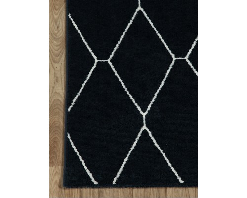 Devos caby Ковер бельгийский Ambiance 81228 Navy-White Devos caby Ковер бельгийский Ambiance 81228 Navy-White