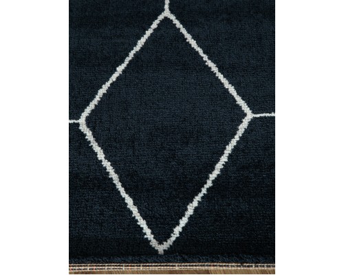 Devos caby Ковер бельгийский Ambiance 81228 Navy-White Devos caby Ковер бельгийский Ambiance 81228 Navy-White