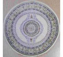 Elisa Ковер турецкий Amira Круг 4836A D.Blue-L.Grey (зелёный)