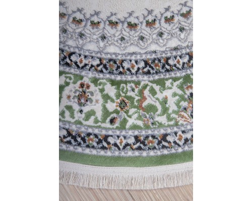 Elisa Ковер турецкий Amira Круг 4836A D.Blue-L.Grey (зелёный) Elisa Ковер турецкий Amira Круг 4836A D.Blue-L.Grey (зелёный)