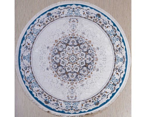 Elisa Ковер турецкий Amira Круг 4922A D.Blue-D.Blue Elisa Ковер турецкий Amira Круг 4922A D.Blue-D.Blue