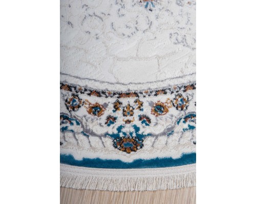 Elisa Ковер турецкий Amira Круг 4922A D.Blue-D.Blue Elisa Ковер турецкий Amira Круг 4922A D.Blue-D.Blue