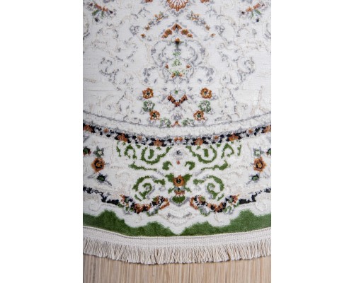 Elisa Ковер турецкий Amira Круг 4922A D.Blue-L.Grey (зелёный) Elisa Ковер турецкий Amira Круг 4922A D.Blue-L.Grey (зелёный)