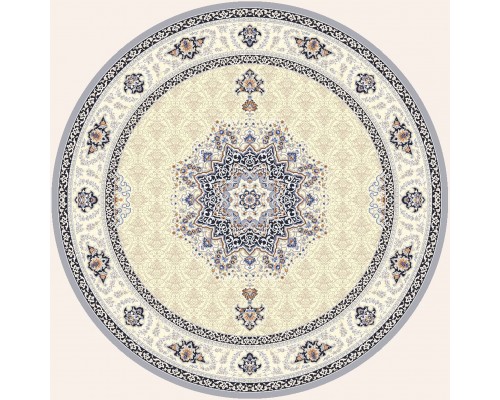 Elisa Ковер турецкий Amira Круг 4924A L.Grey-L.Grey